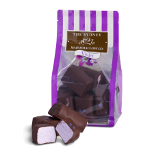 Chocolate Violet Marshmallows